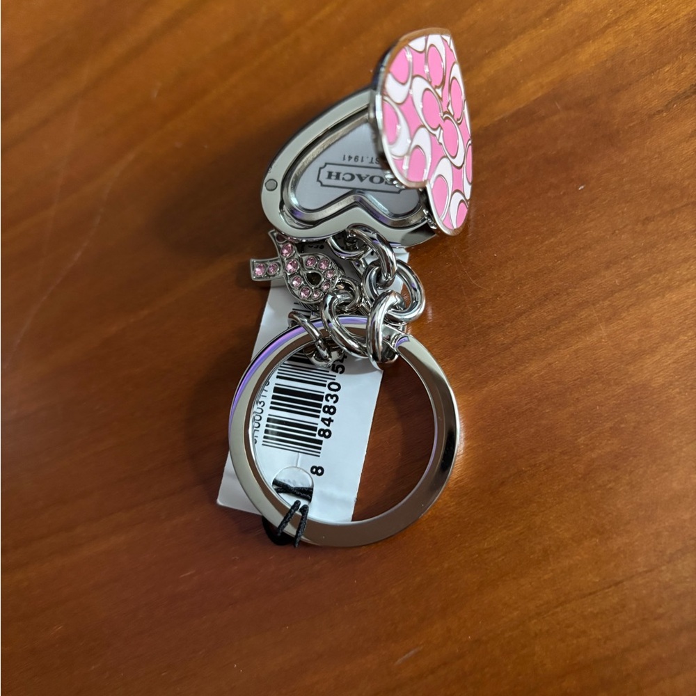 Coach Locket Key Fob Charm - Picture 6 of 6